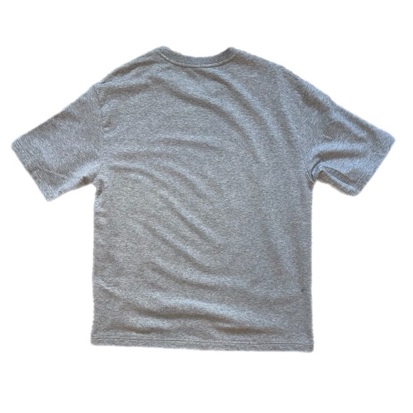 ALO Yoga Men's Double Take Heather Gray Short Sleeve Tee - Picture 2 of 7